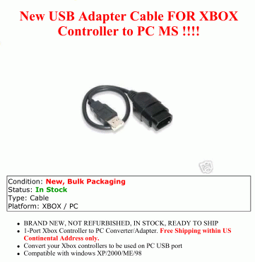 Xbox to USB Adapter Cable.gif