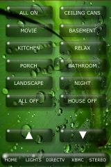 my living room lutron radiora remote