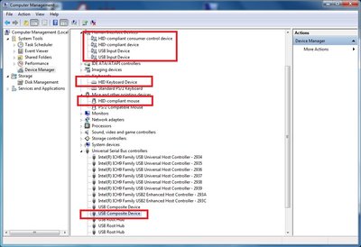 Device Manager Tree