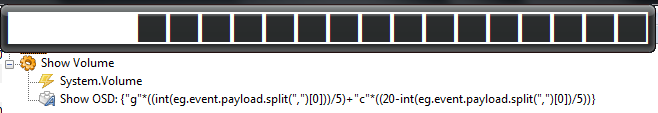 Webdings bar