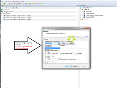 Search: No port number on remote XBMC!