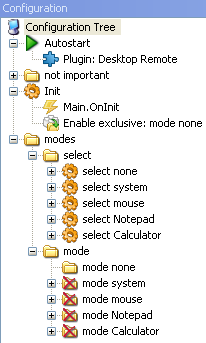 configuration tree
