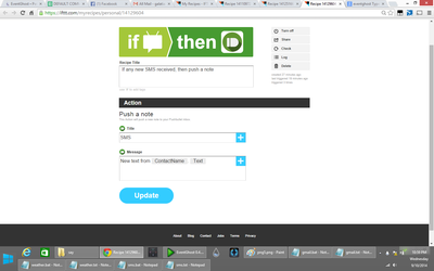 3rd IFTTT Recipe