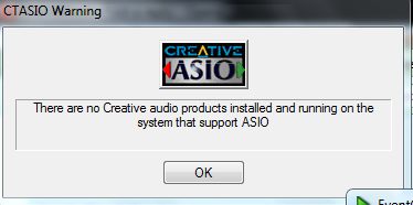Startup Error