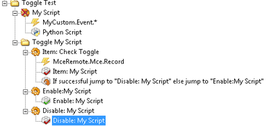 toggle example