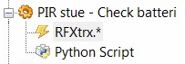 The macro I have created with the script