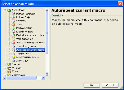 Autorepeat current macro